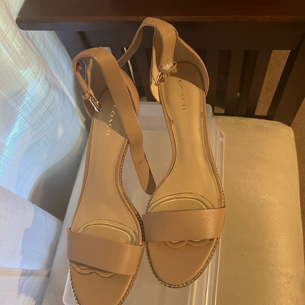 Coach Tan Women's Sandals